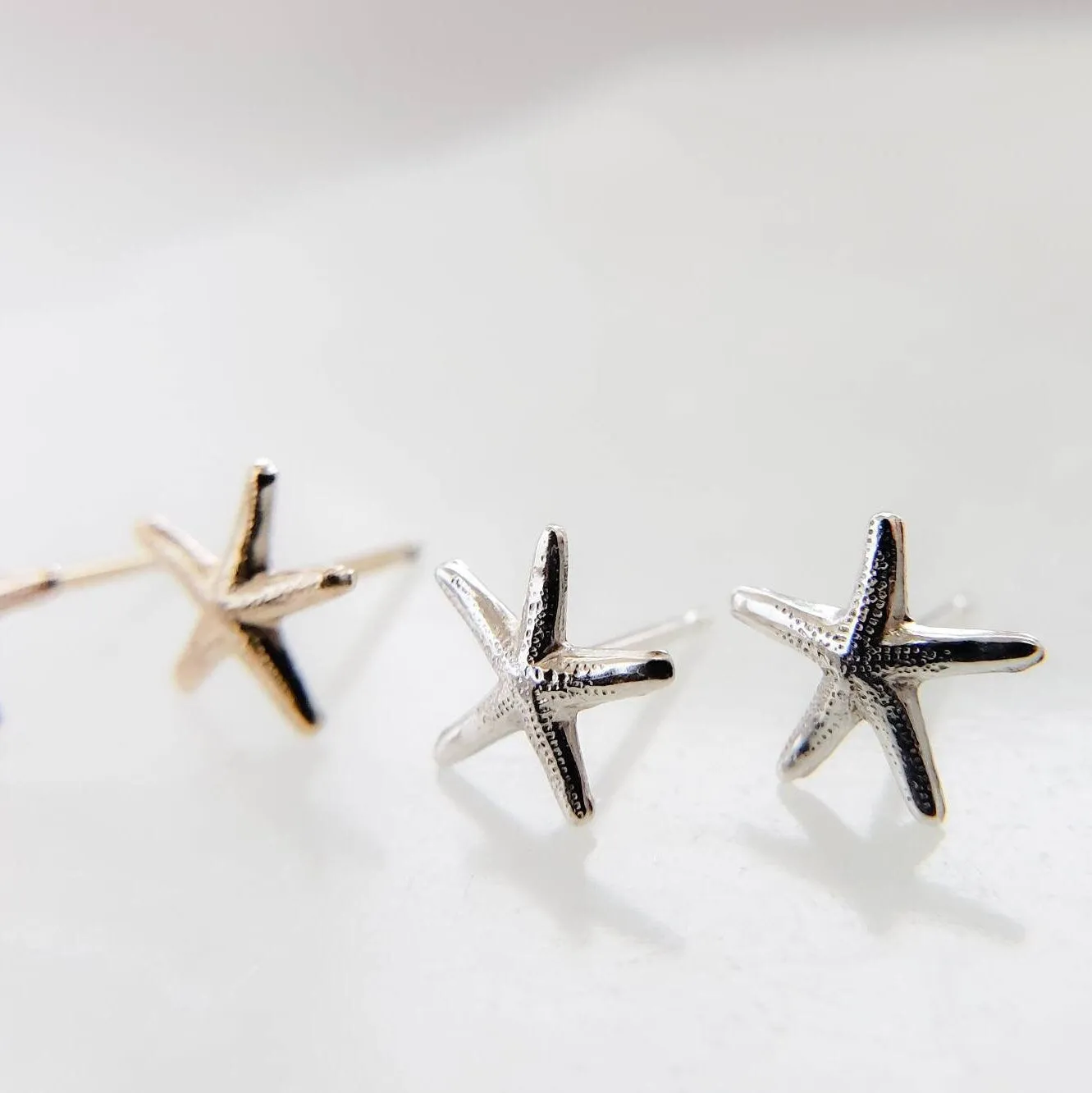 Delicate Starfish Studs