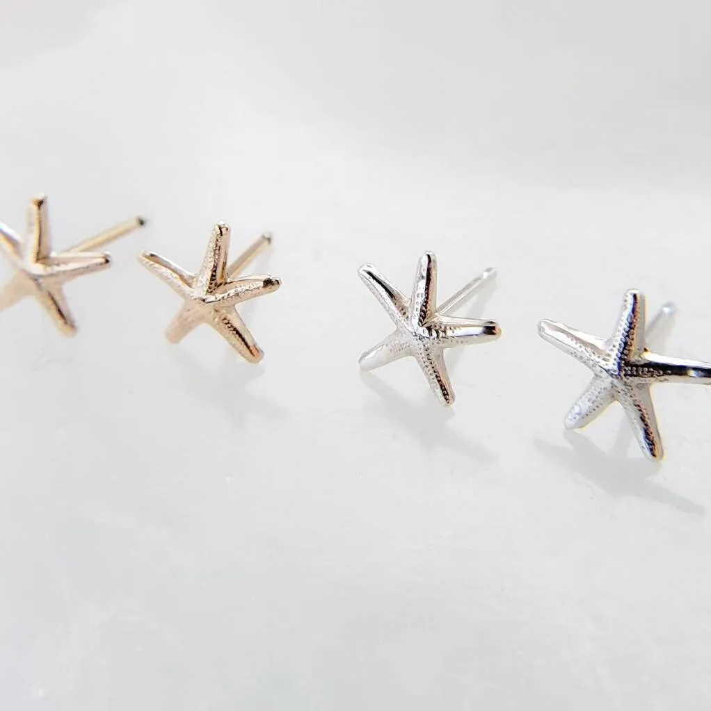 Delicate Starfish Studs