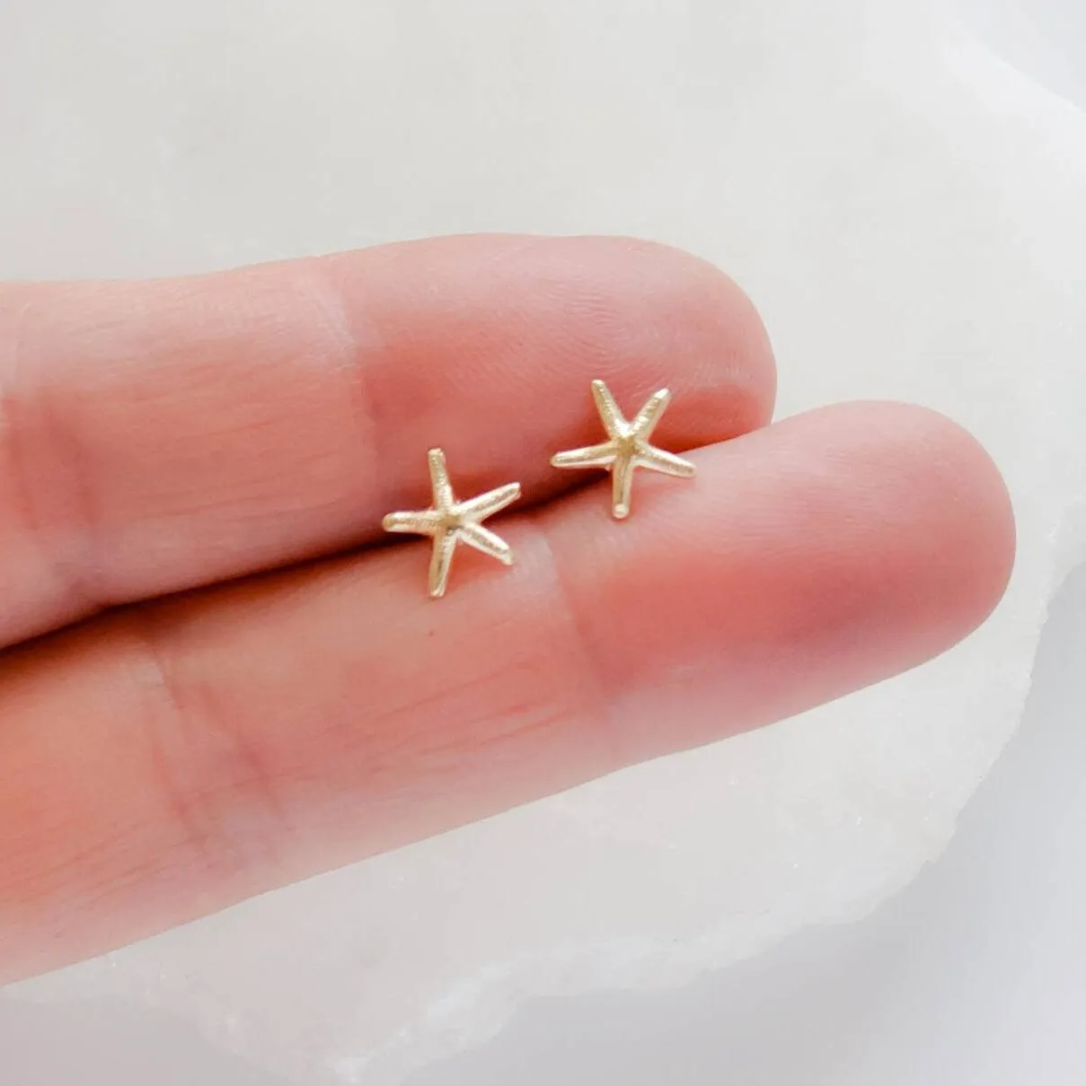 Delicate Starfish Studs