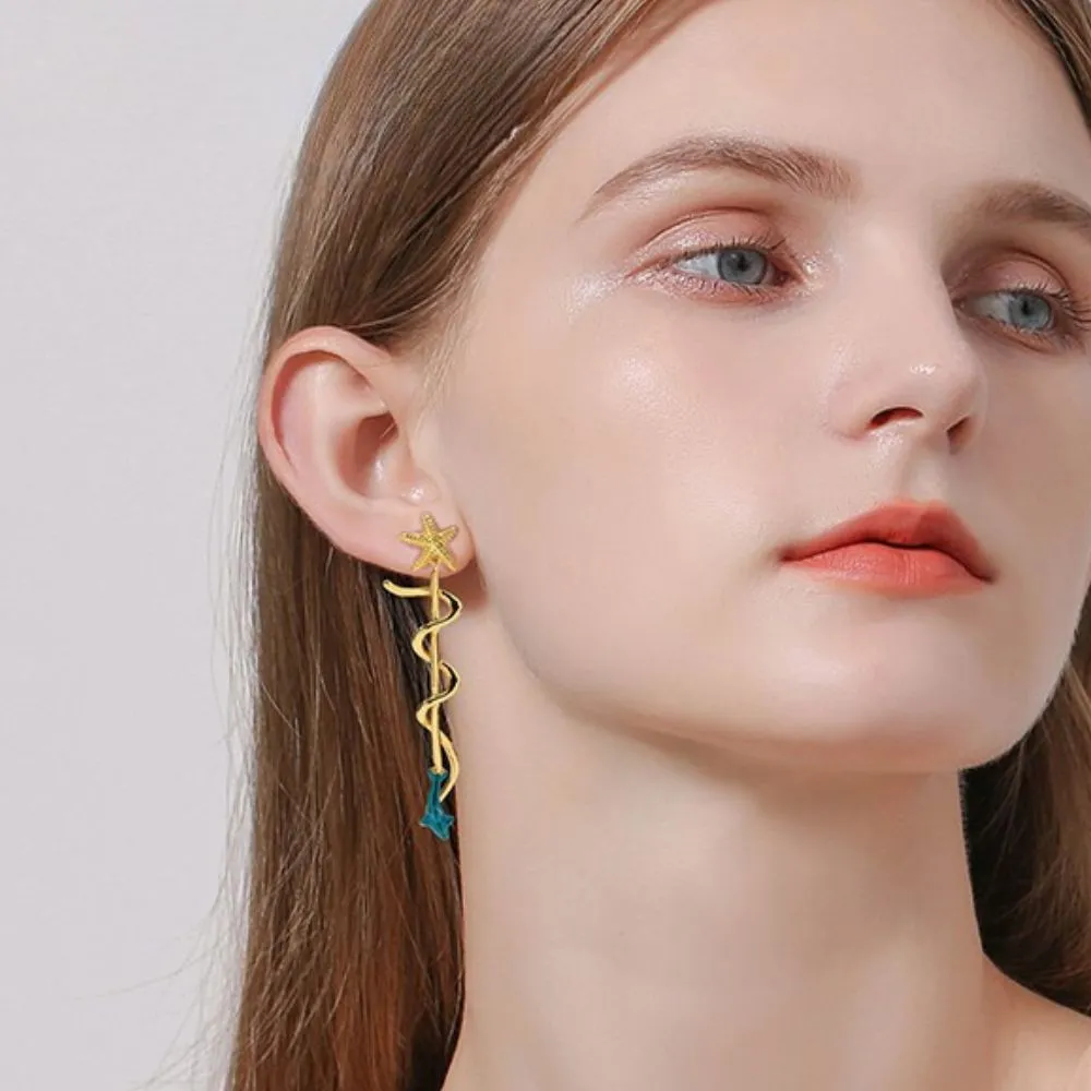 Dolphin Dangle Earrings