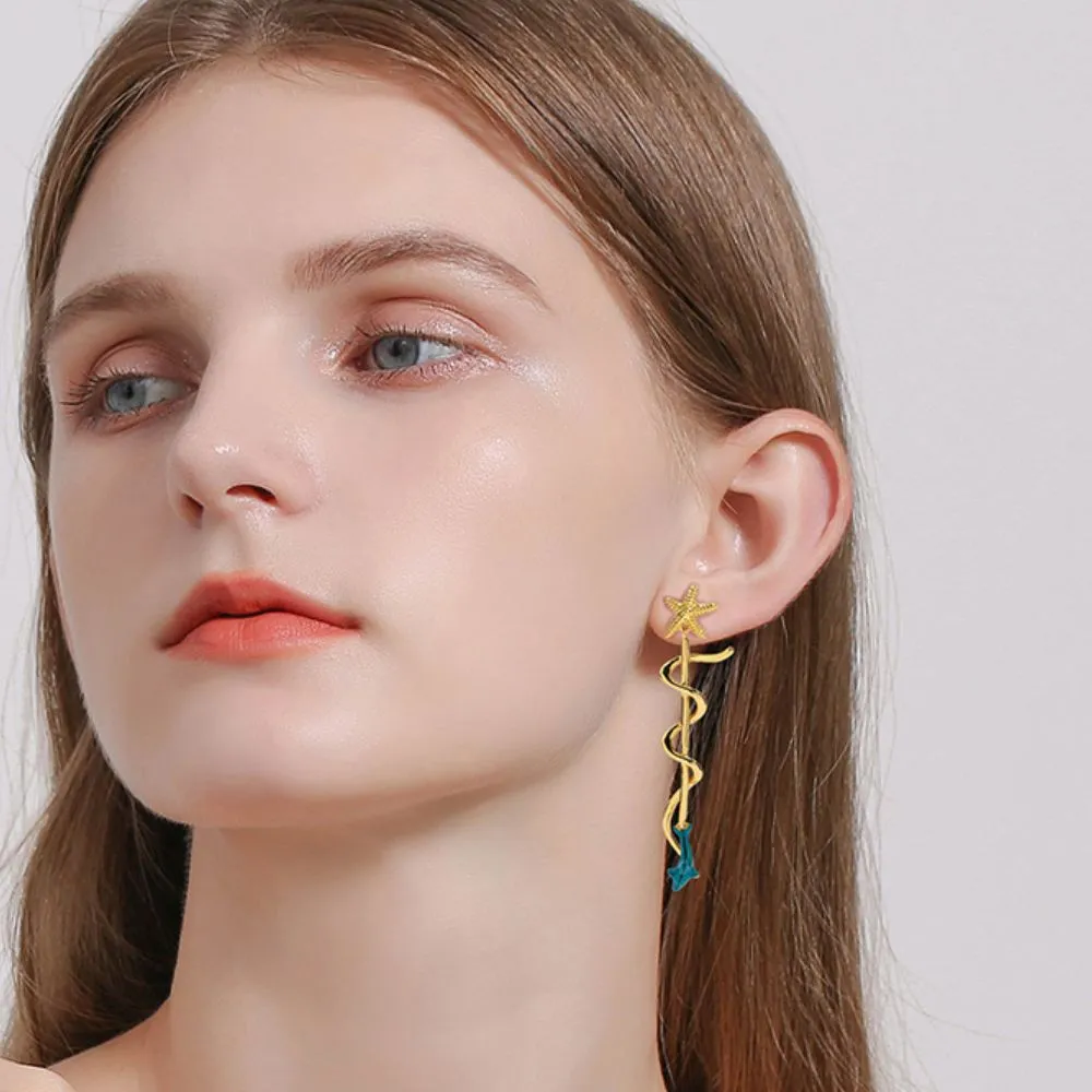 Dolphin Dangle Earrings