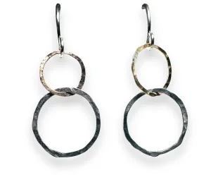 Double Circle Earrings*