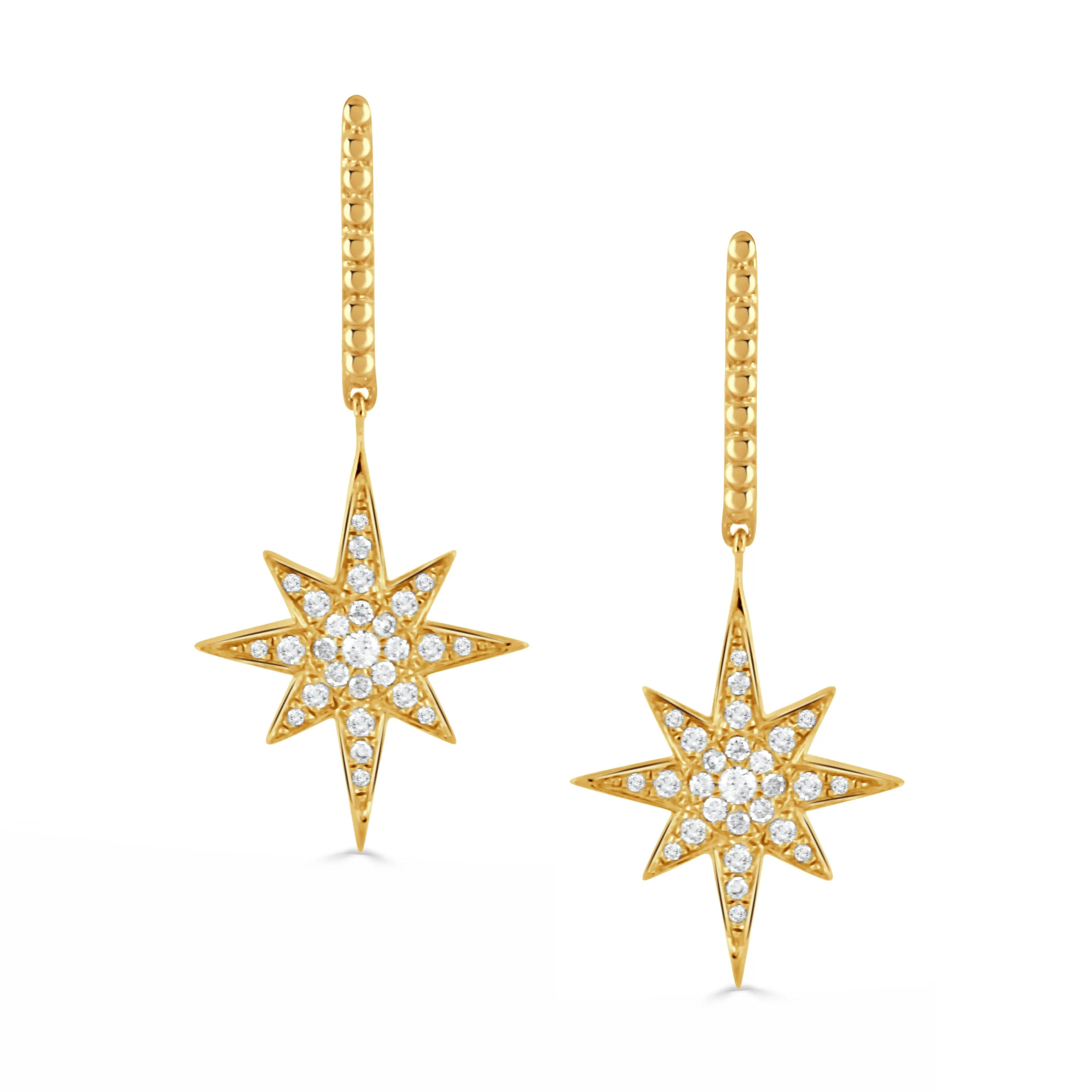 Doves Star Dangle Earring