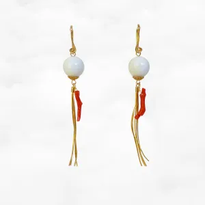 Dragon Princess Tassel Earrings
