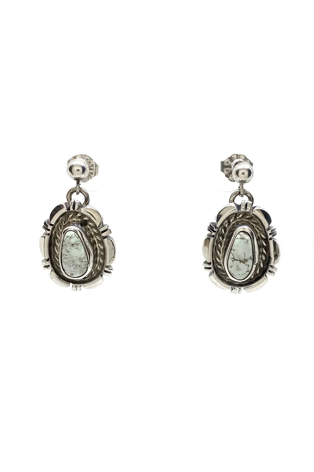 Dry Creek Turquoise Oval Post Earrings