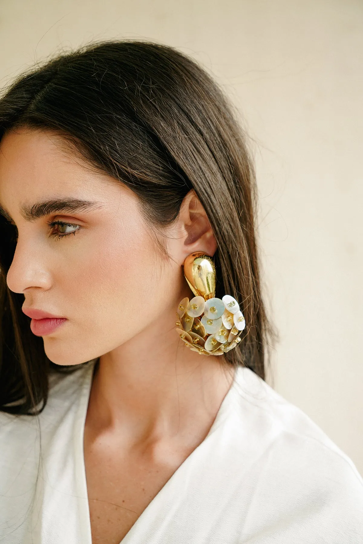 Ecorces De Cerisier Earrings