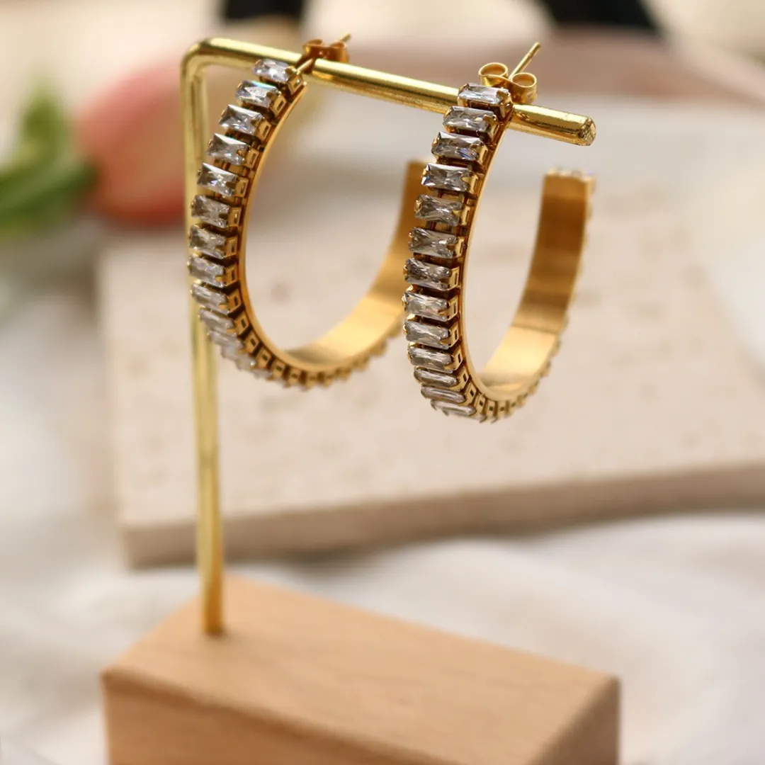 ELAINA CZ EARRINGS