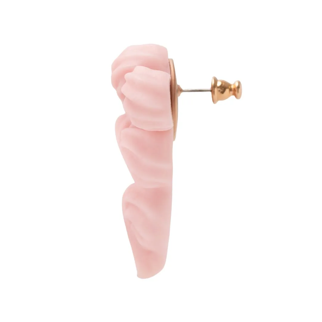 Elegant Buttercream Pierced Earring (Pink / Single)【Japan Jewelry】