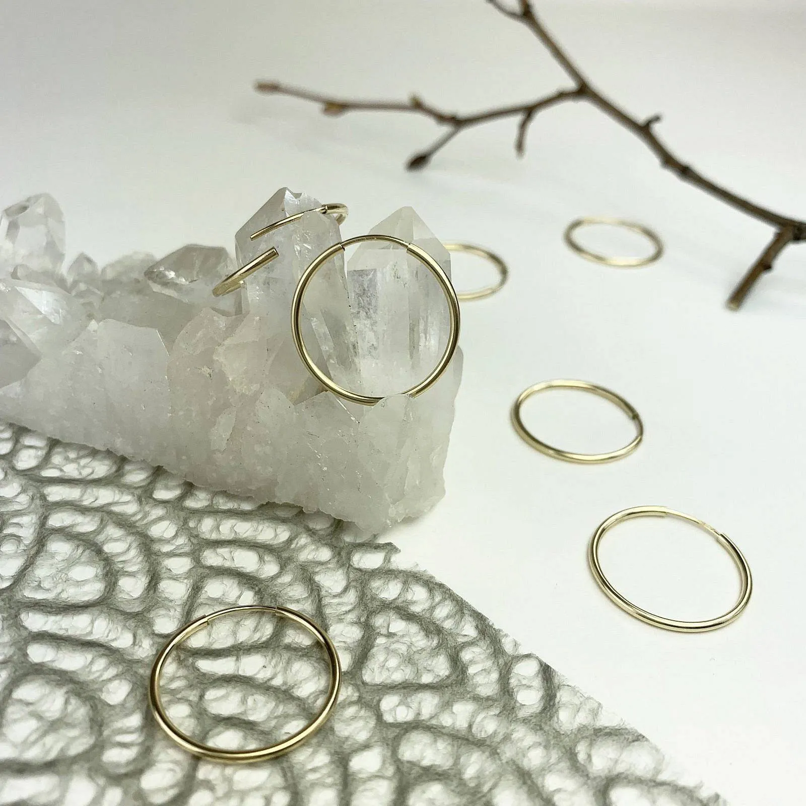 ENDLESS HOOP 20MM GF