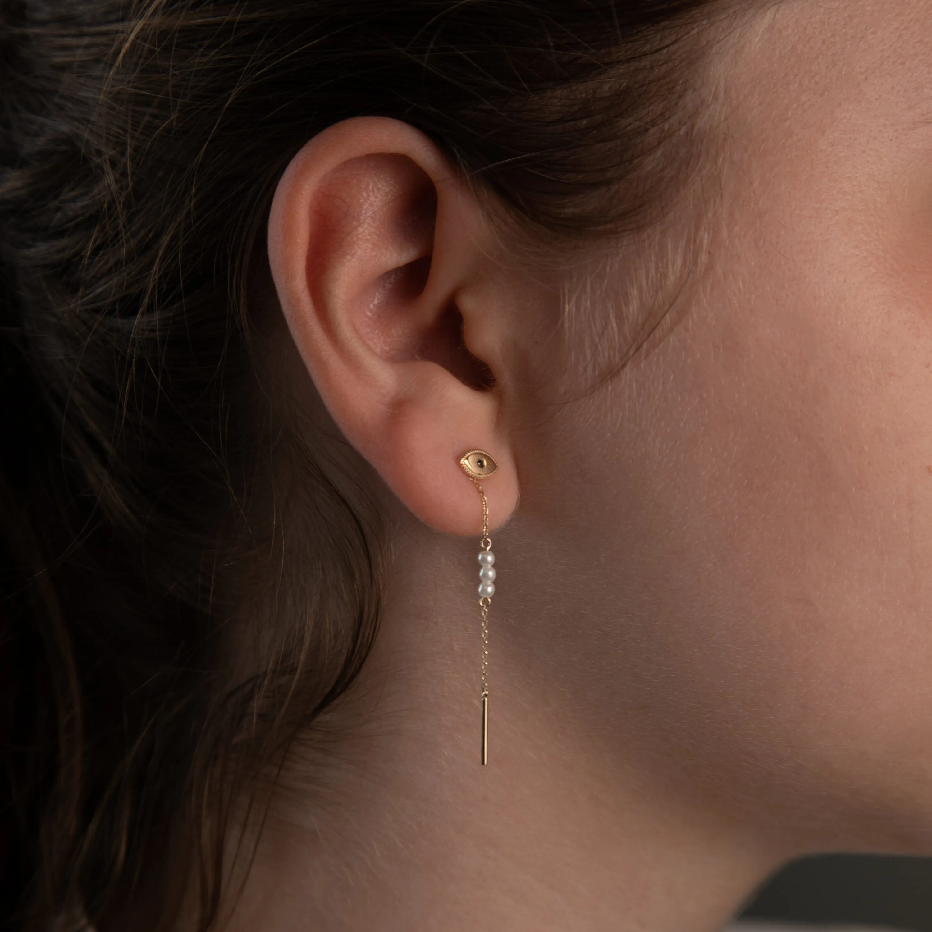 Eyes Drop Earrings