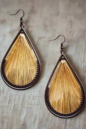 Fan Tassel Earrings