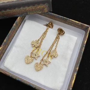 Fashion CD with Love Tassel Earrings