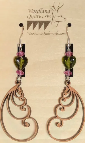 Feather Dangle Earrings 20-10010