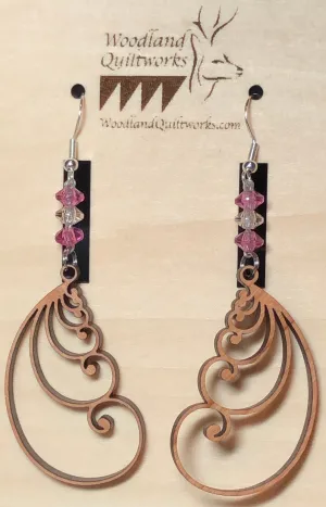 Feather Dangle Earrings 20-10013