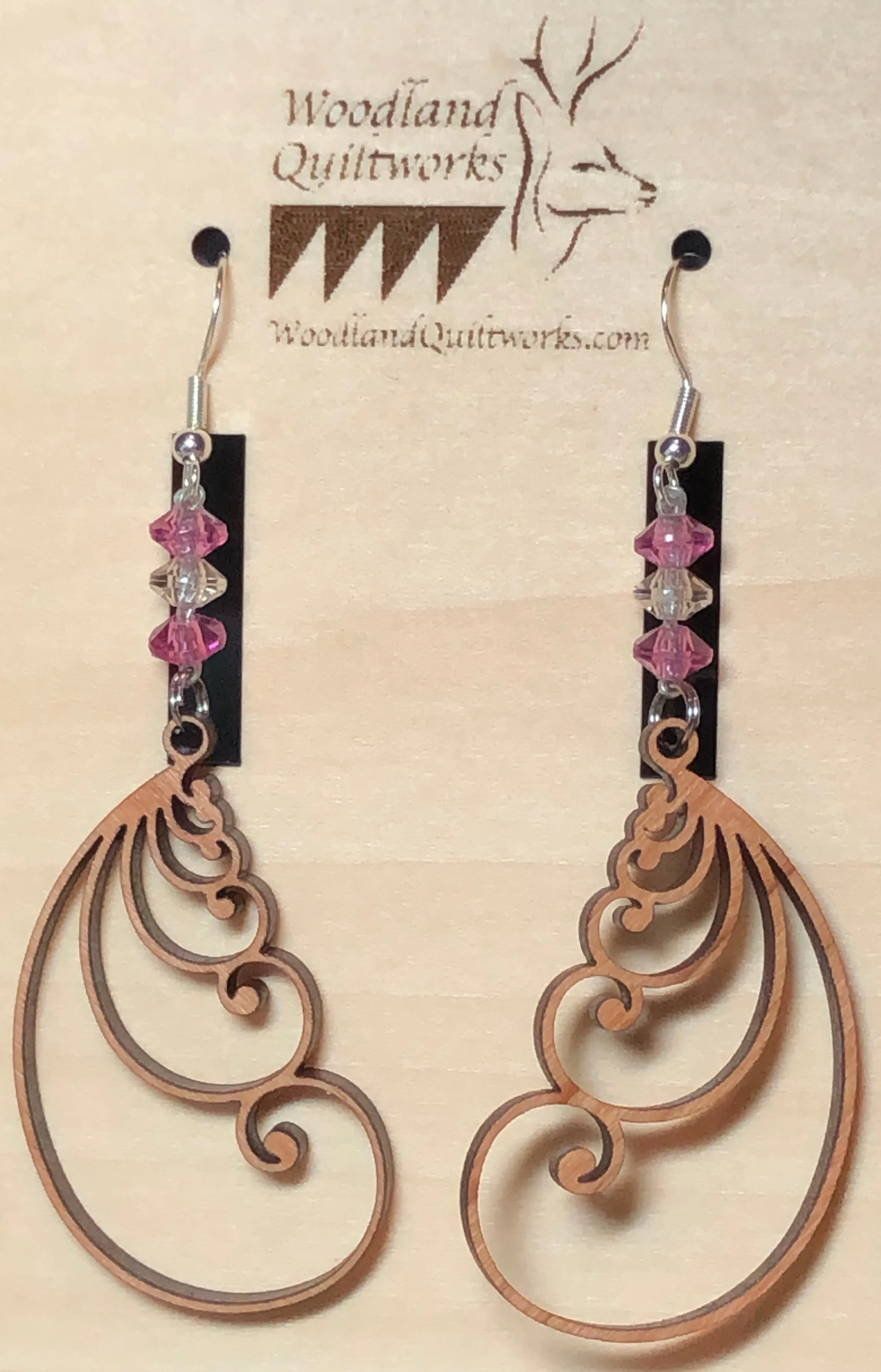 Feather Dangle Earrings 20-10013