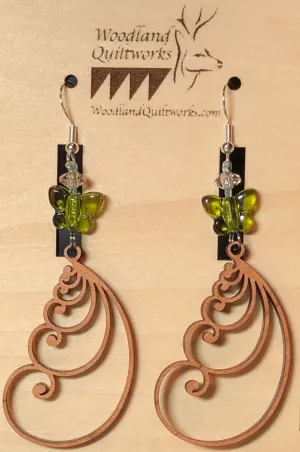 Feather Dangle Earrings 20-10014