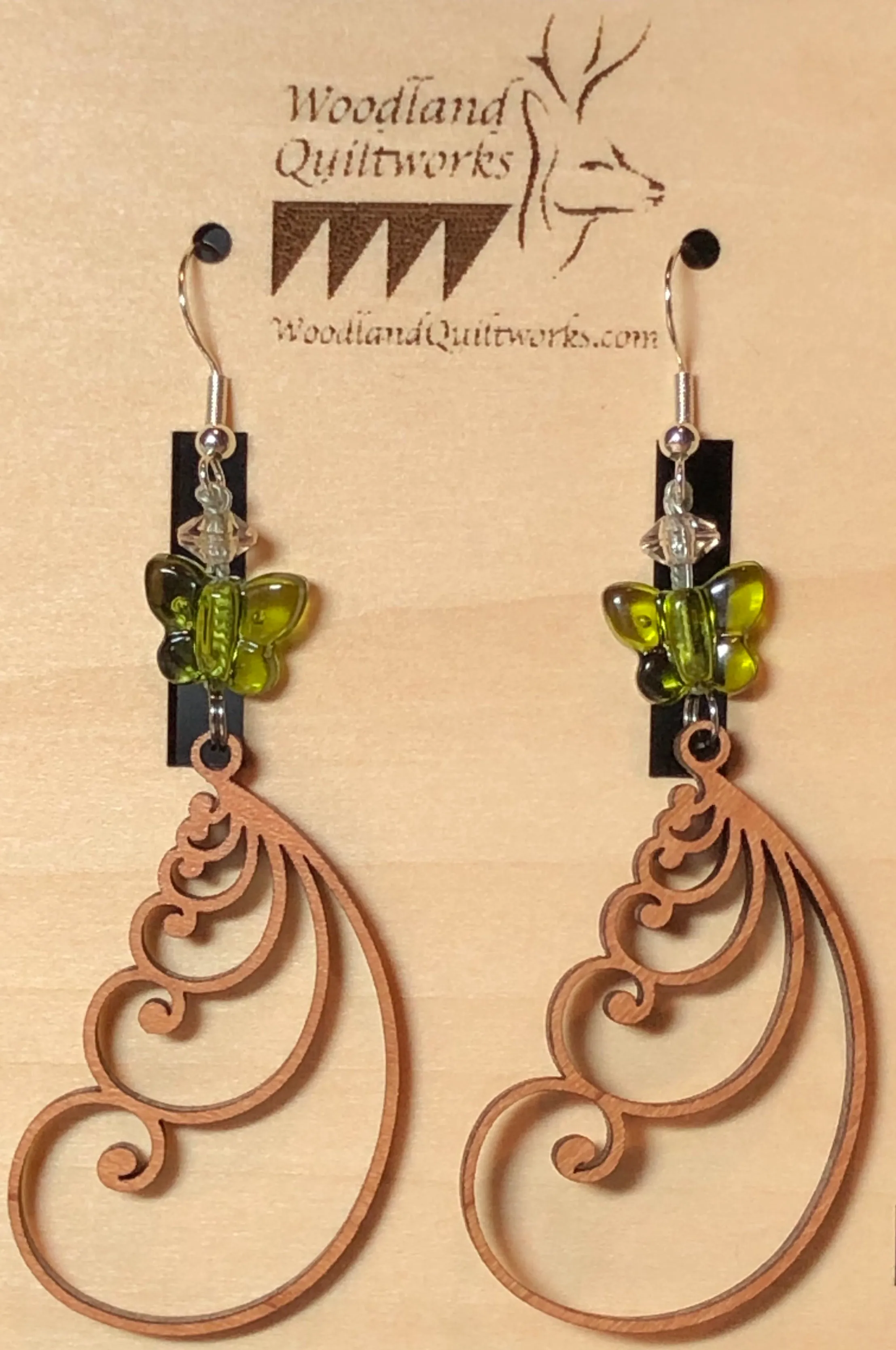 Feather Dangle Earrings 20-10014
