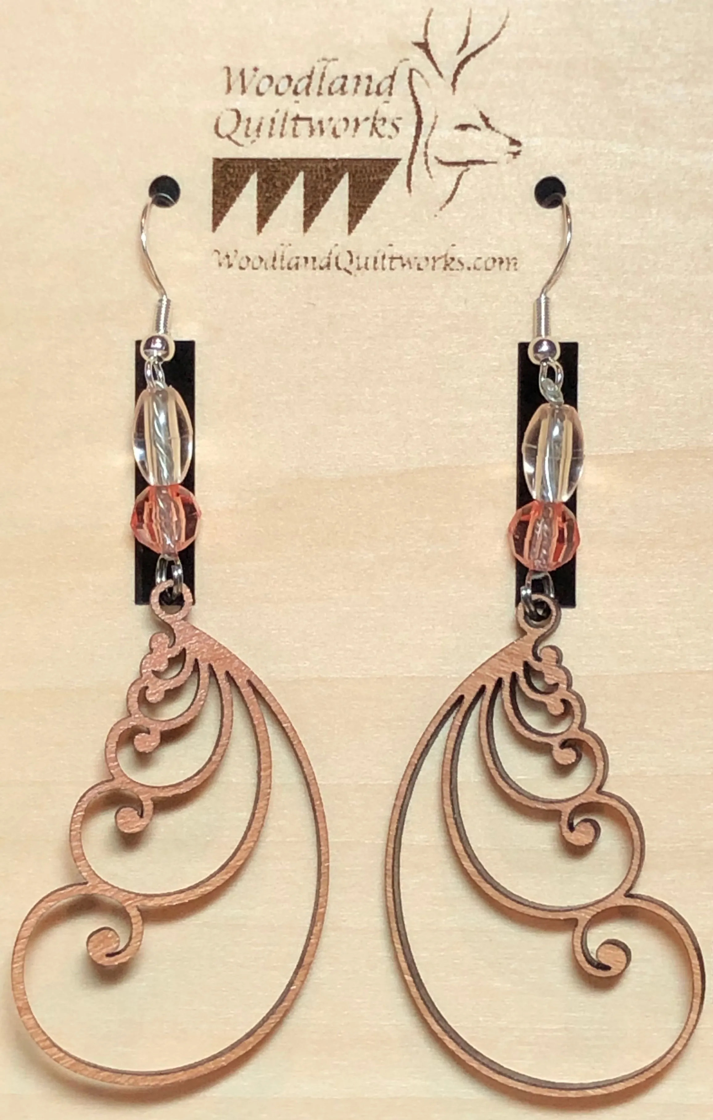 Feather Dangle Earrings 20-10016