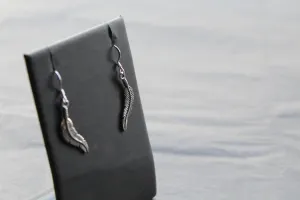 Feather Drop Earring