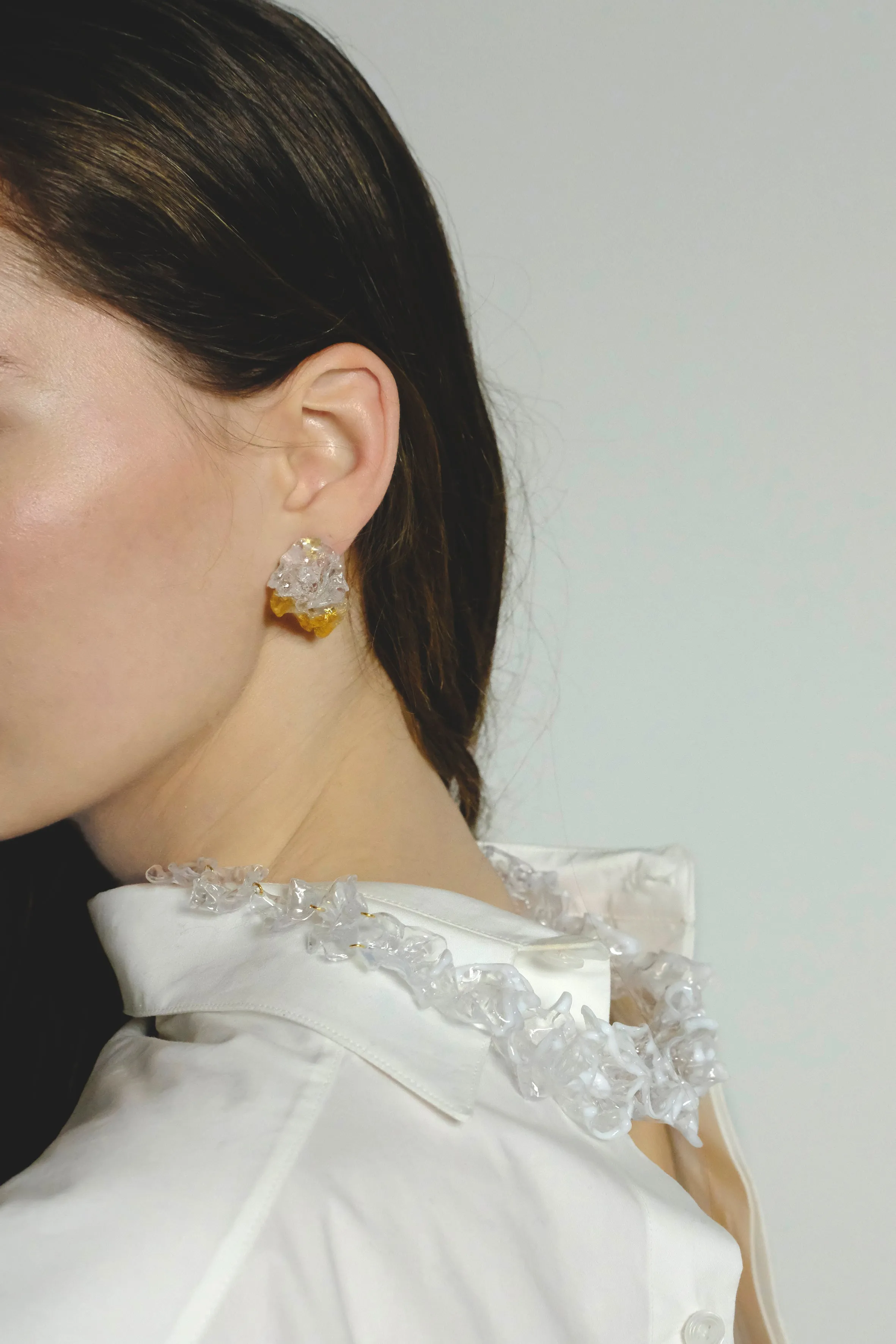 Feather Rock Earrings (Large)
