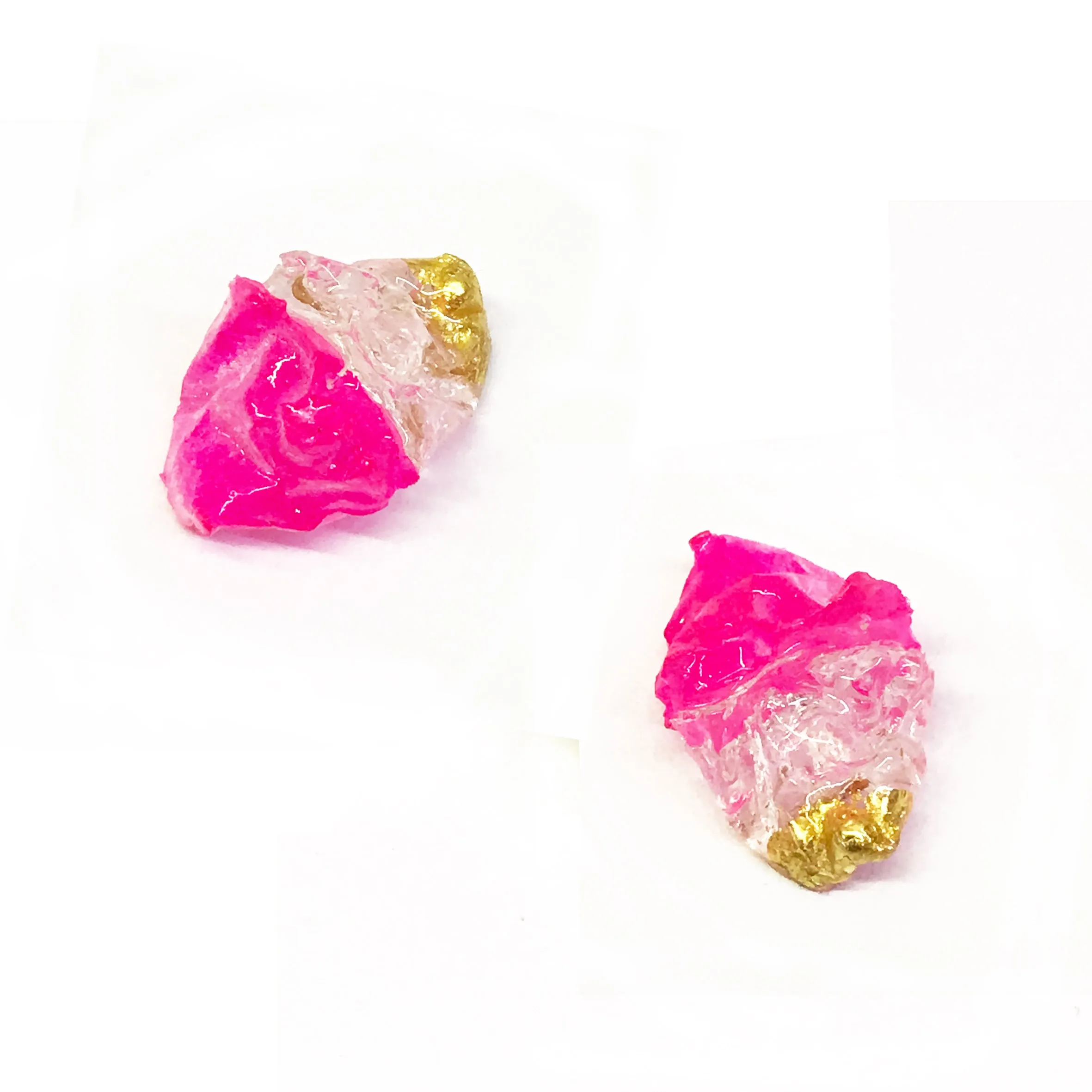 Feather Rock Earrings (Large)