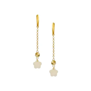 Fiore Earrings in Ivory