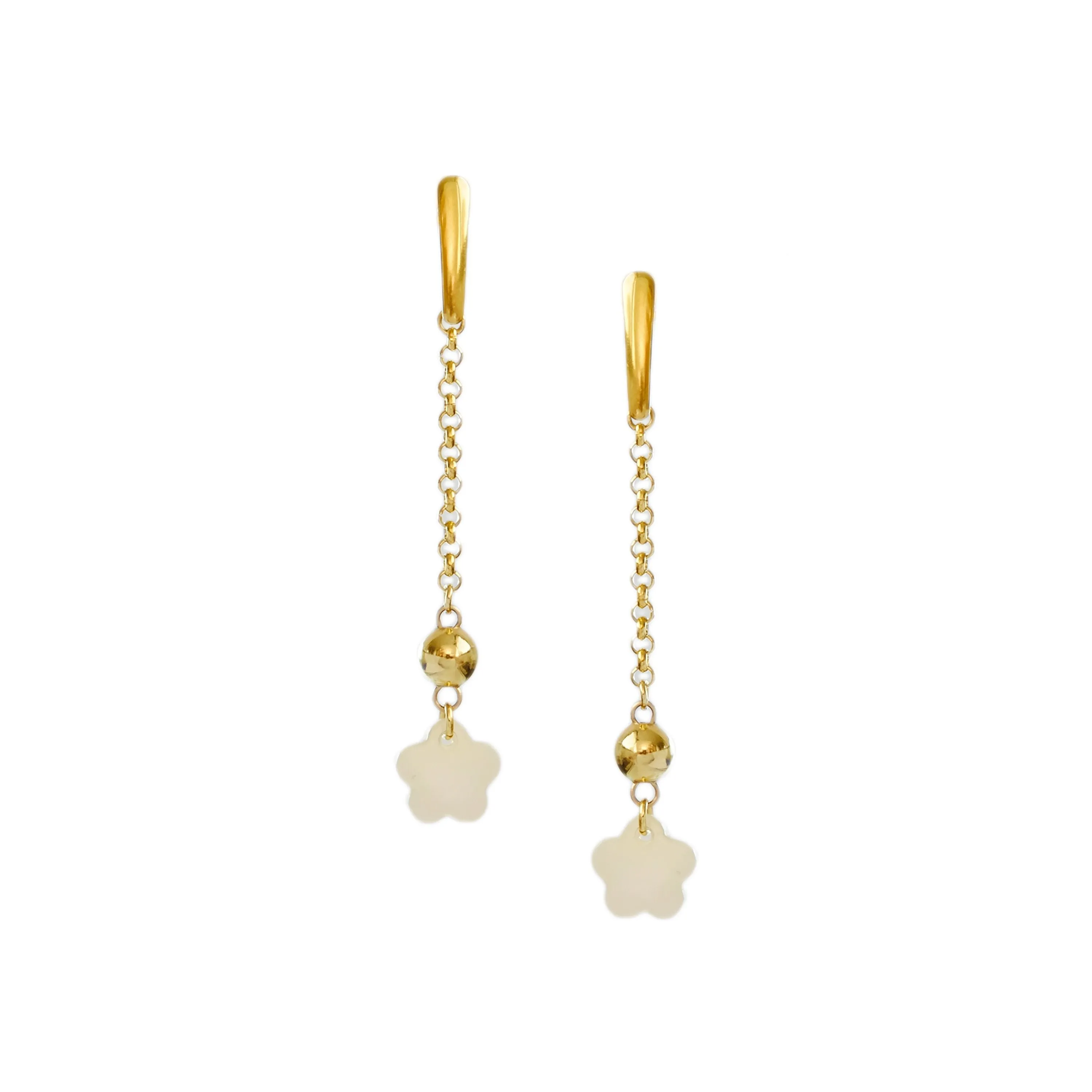 Fiore Earrings in Ivory