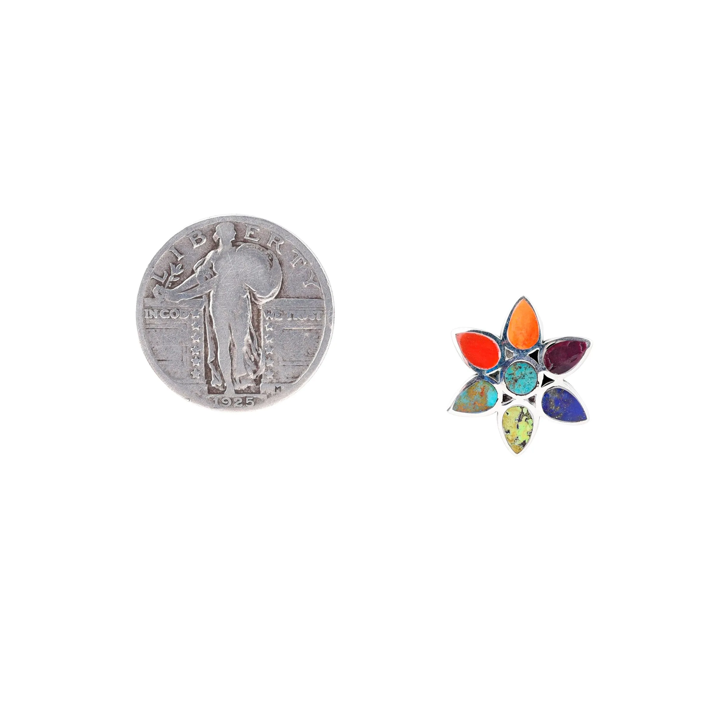Flower Petal Stud Earrings