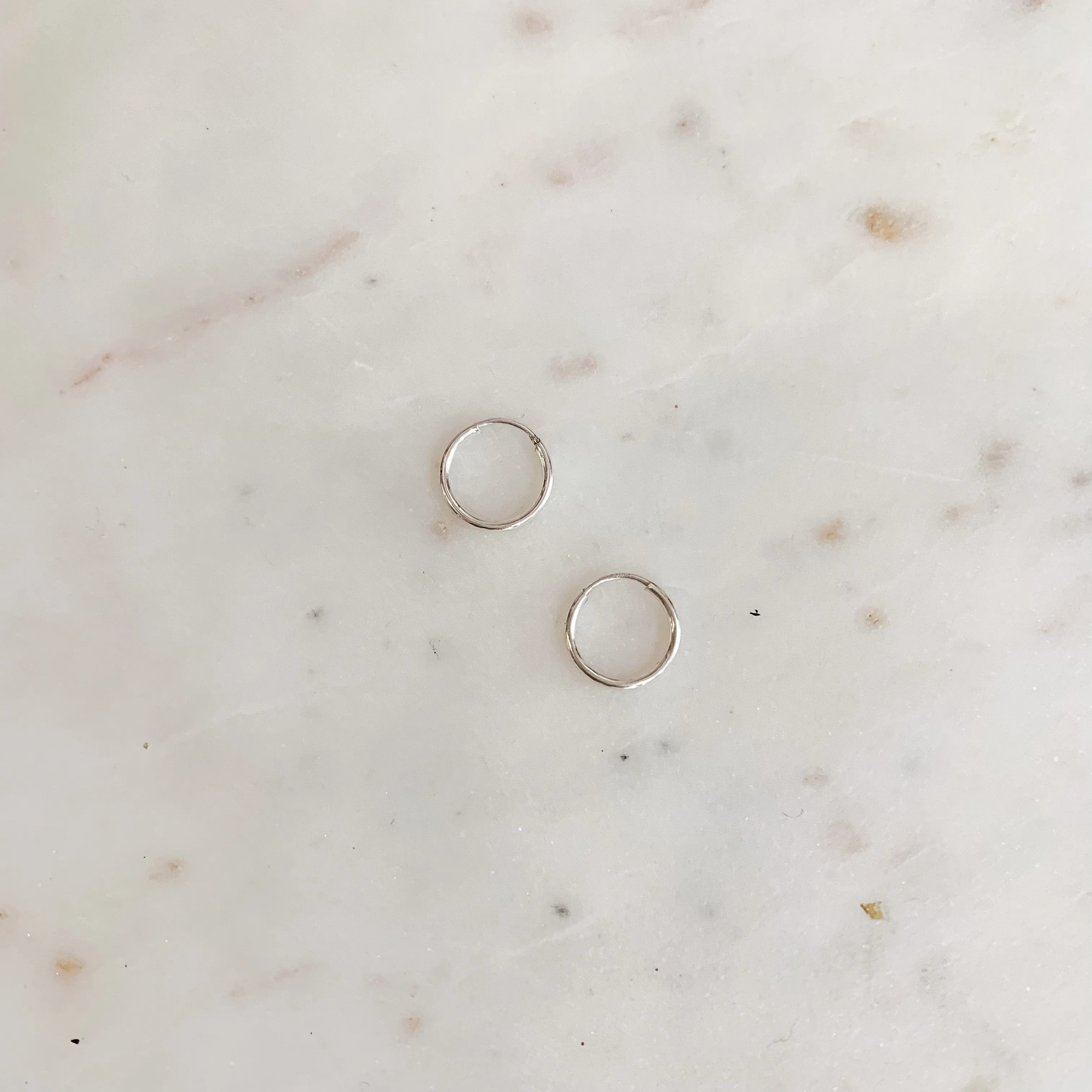 Forever Hoops Tiny Sterling Silver