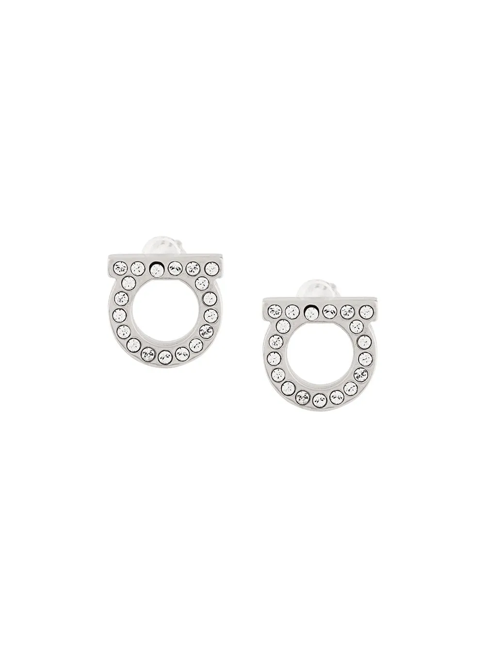 Gancini crystal (s) earrings