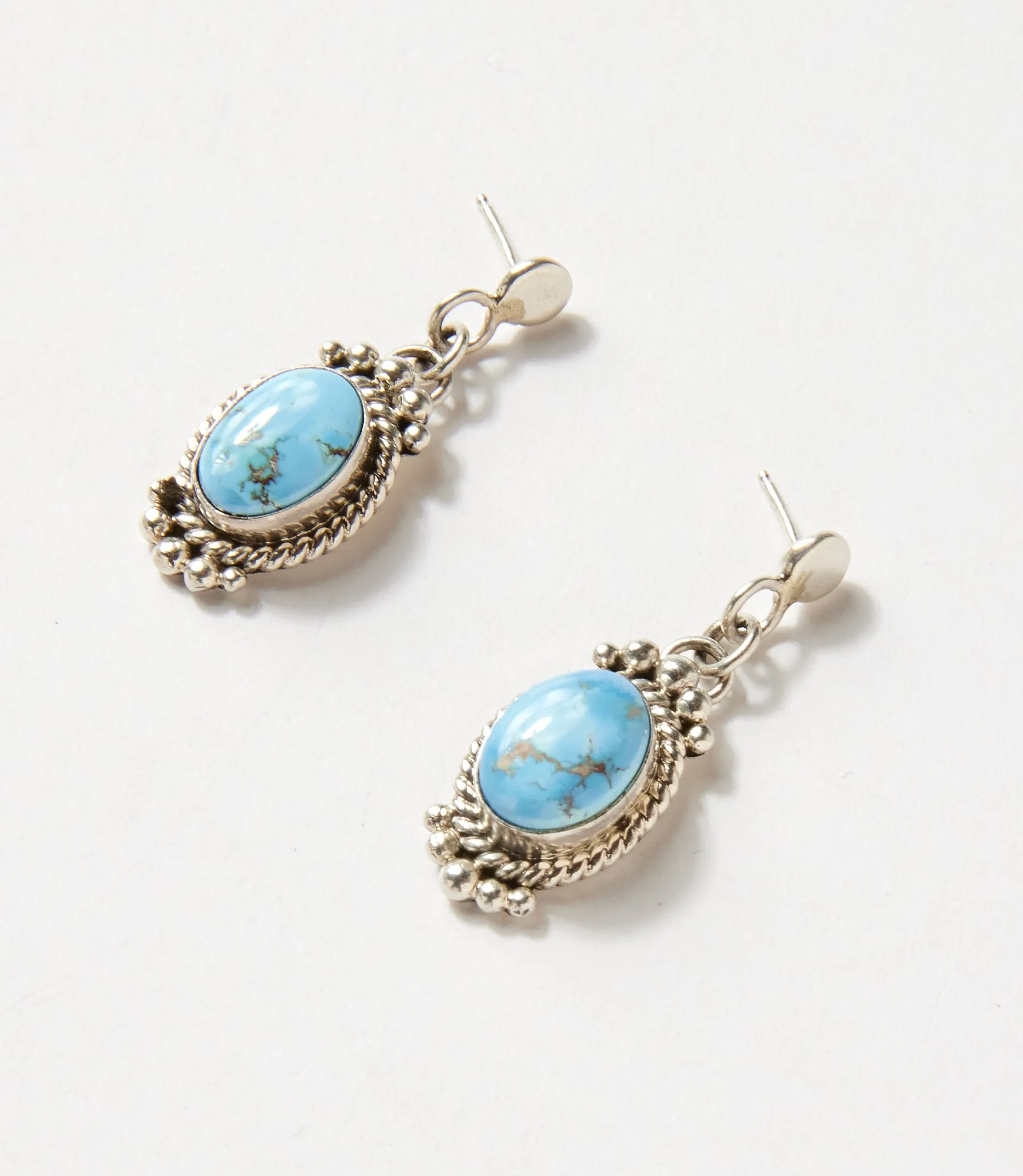 Golden Hill Turquoise Necklace And Earring Set