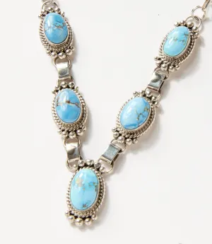 Golden Hill Turquoise Necklace And Earring Set