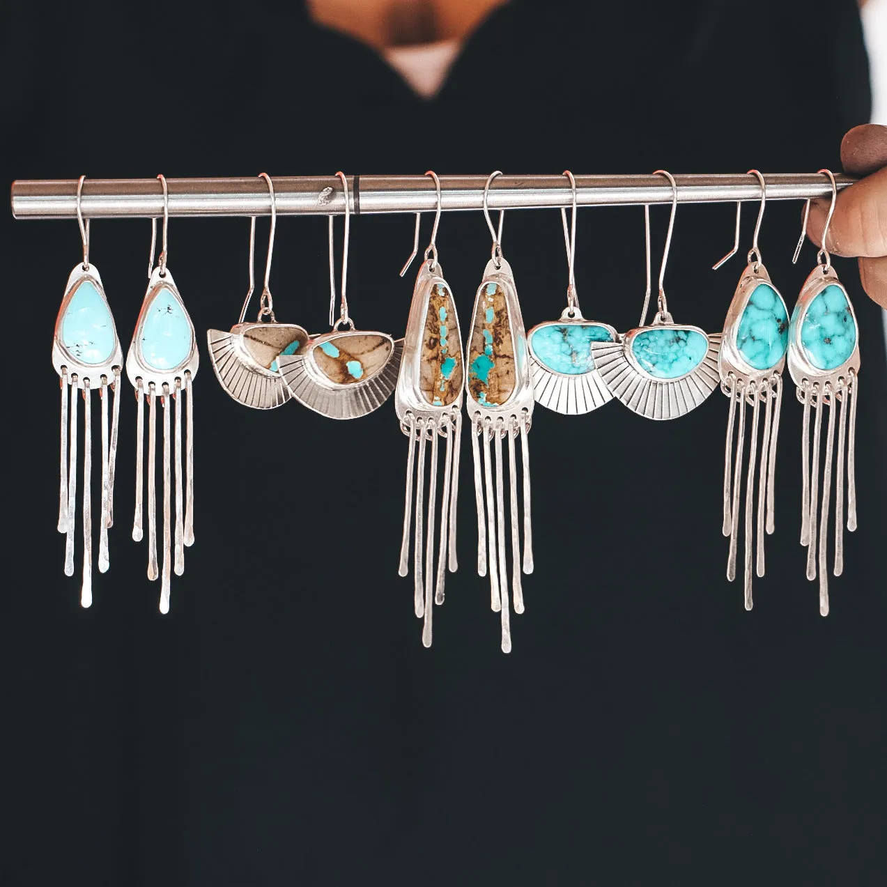 Golden Hills Turquoise Fringies #1