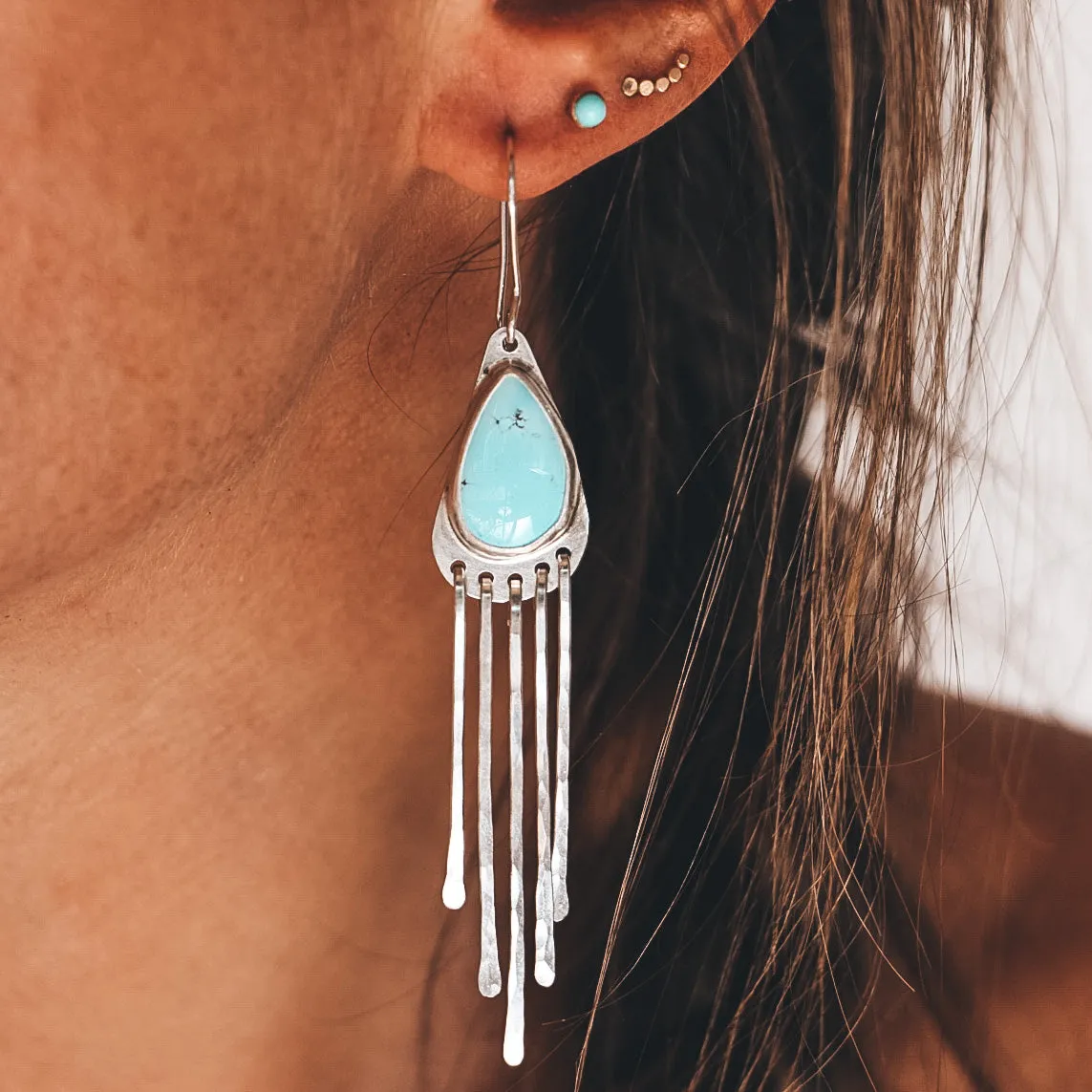 Golden Hills Turquoise Fringies #1
