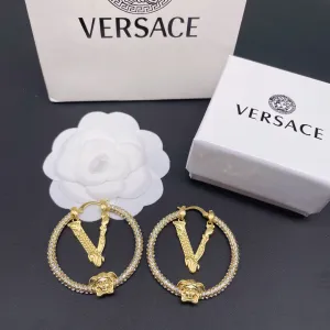 Gorgeous Badge Hoop Earrings