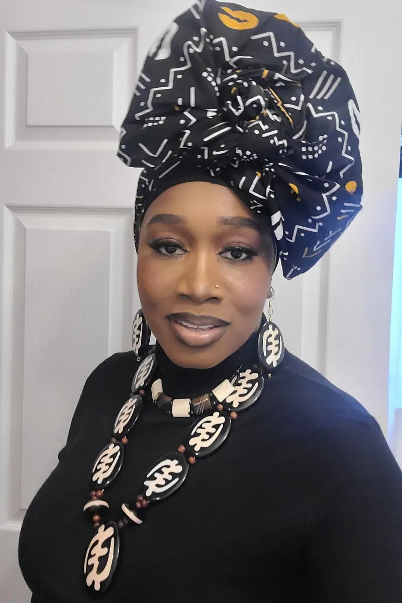 Gye Nyame Necklace Set