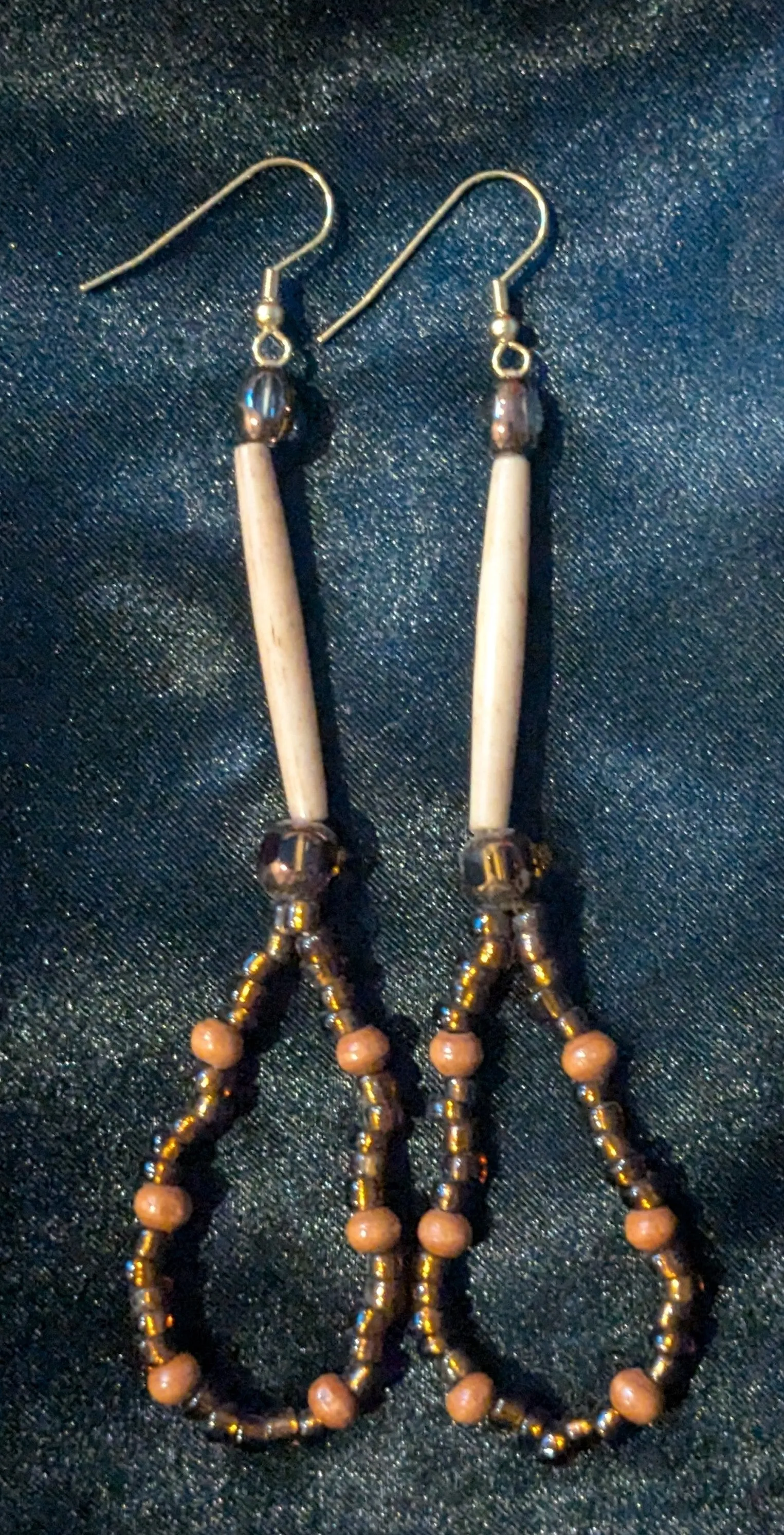 Hairpipe Dangle Earrings