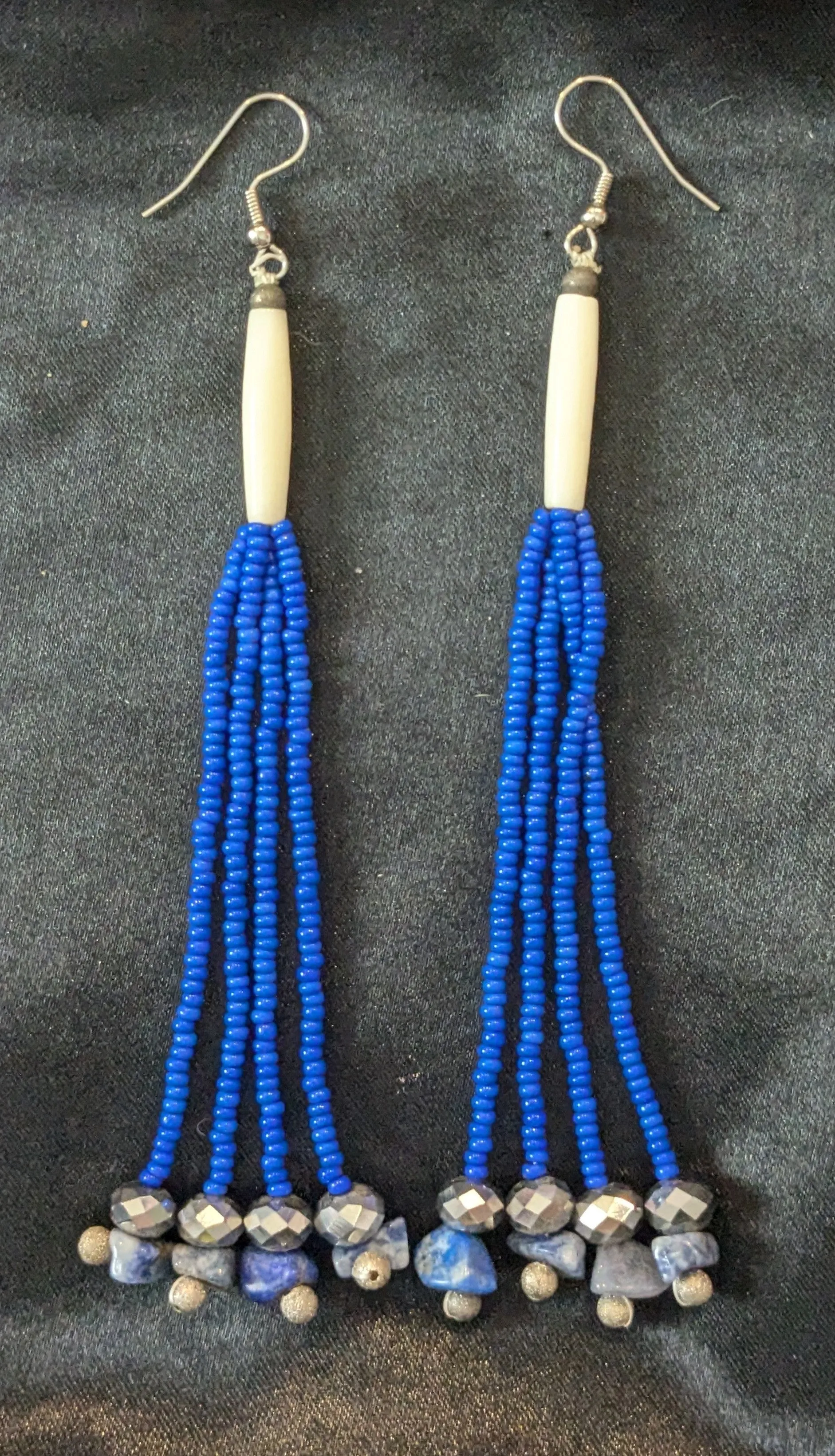 Hairpipe Dangle Earrings