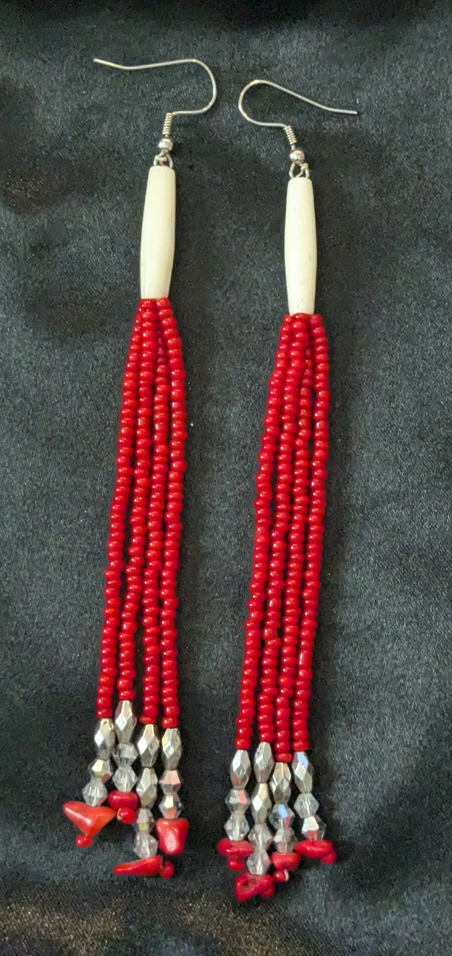 Hairpipe Dangle Earrings