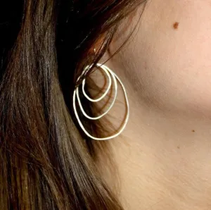 Handmade Peacock Feather Earrings - Nature-Inspired Jewelry for Everyday Wear