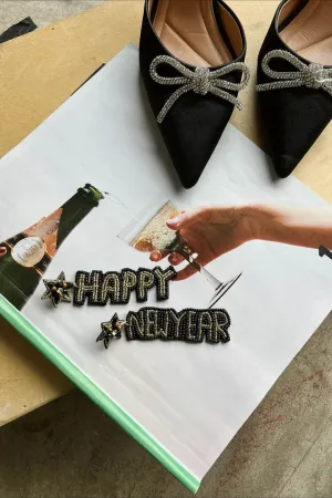 Happy New Year Earrings