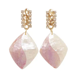 Hathor shell earrings