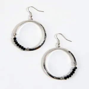 Haven Beaded Hoop Earrings