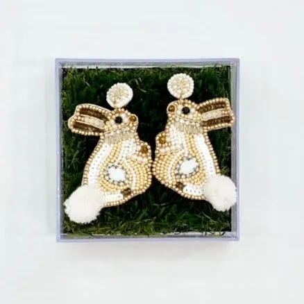 Honey Bunny Earrings