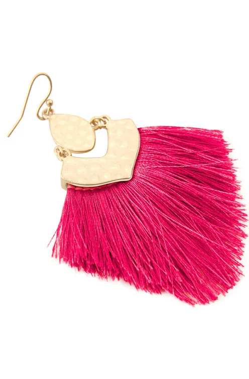Hot Pink Fringe