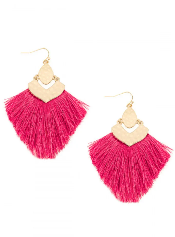 Hot Pink Fringe