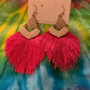 Hot Pink Fringe