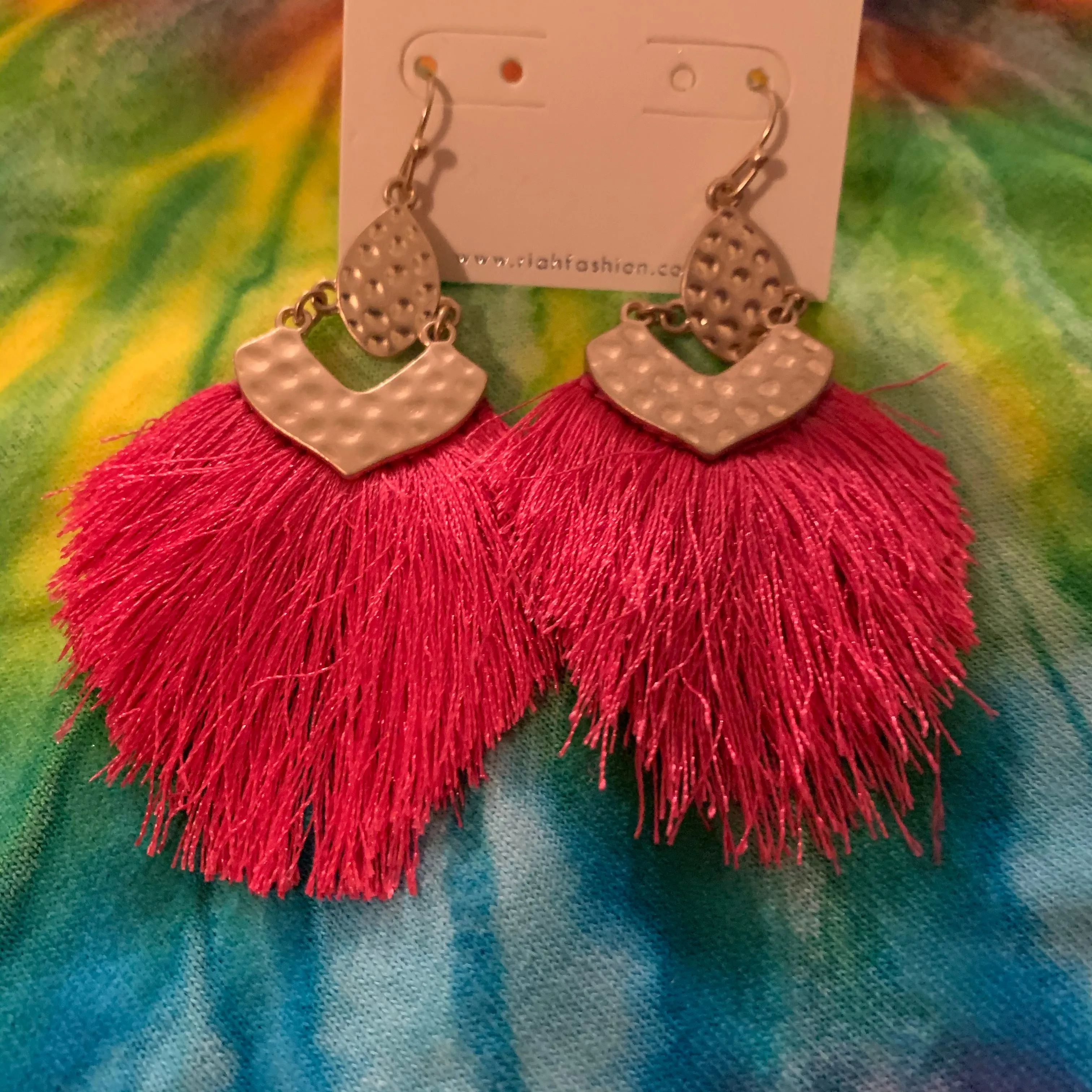 Hot Pink Fringe