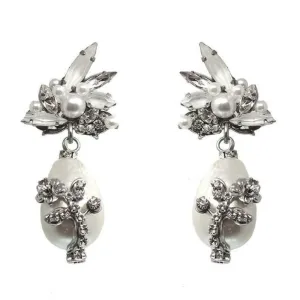 I Do Pearl Drop Earrings