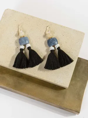 kala earring - black